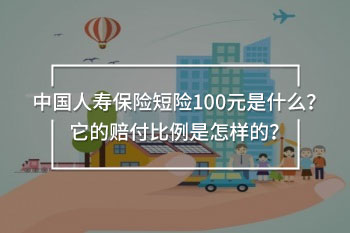 中國人壽保險(xiǎn)短險(xiǎn)100元