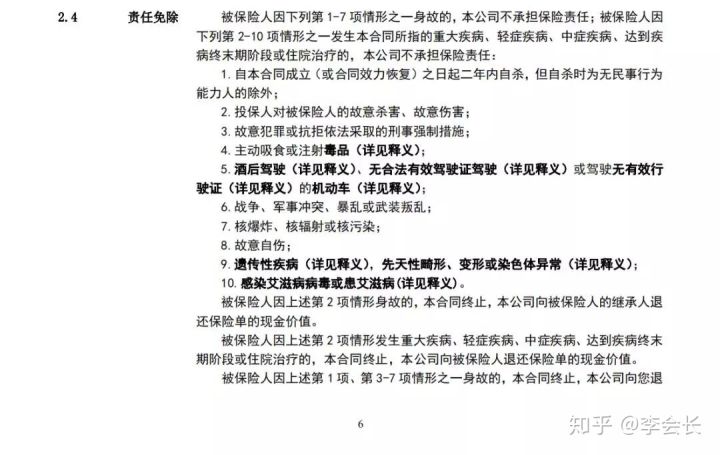 保險條款