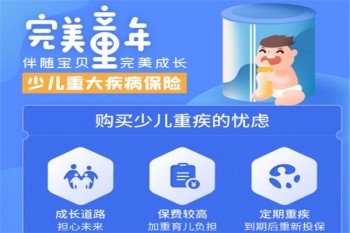 瑞泰完美童年重大疾病保險(xiǎn)多少錢