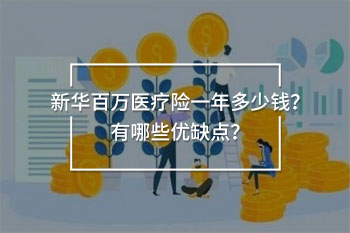 新華百萬醫(yī)療險一年多少錢