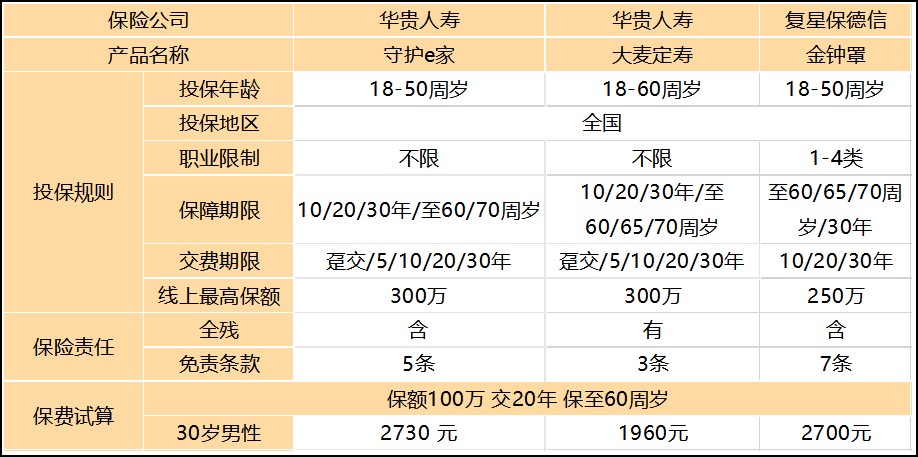 華貴守護(hù)e家終身壽險(xiǎn)