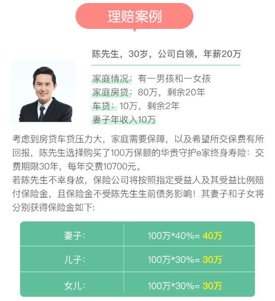華貴守護(hù)e家終身壽險(xiǎn)