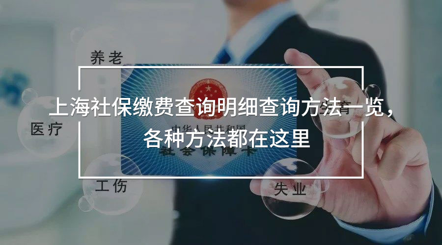 上海社保繳費(fèi)查詢明細(xì)查詢