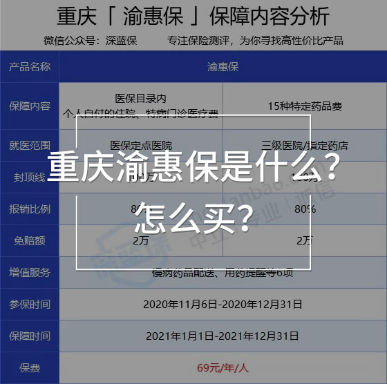 重慶渝惠保