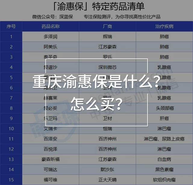 重慶渝惠保
