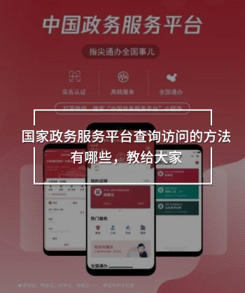 國家政務(wù)服務(wù)平臺(tái)查詢