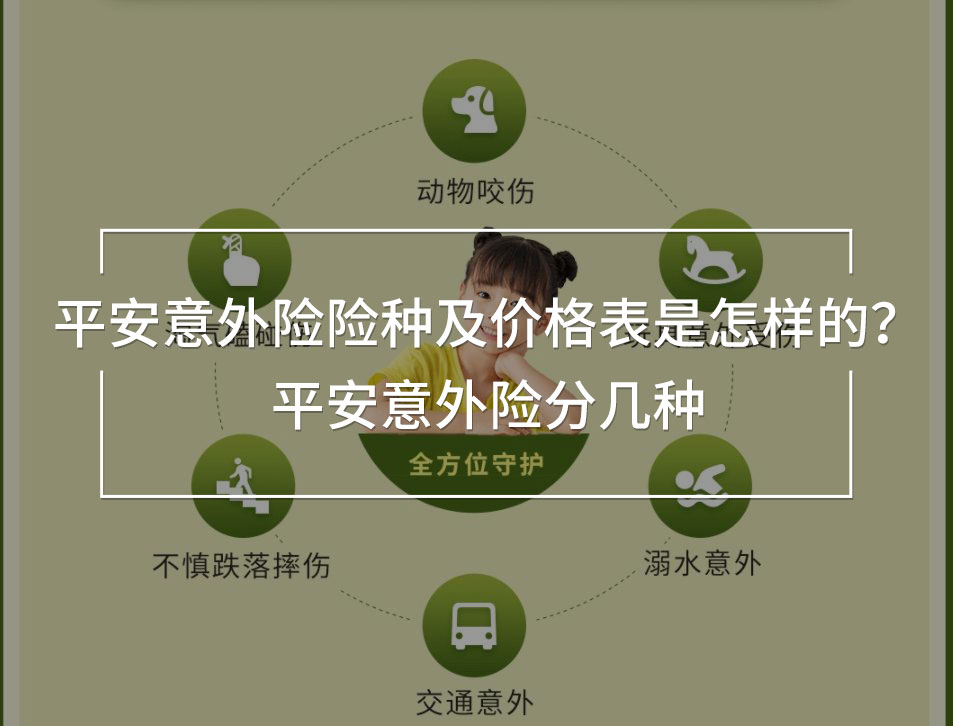 平安意外險(xiǎn)險(xiǎn)種及價(jià)格表