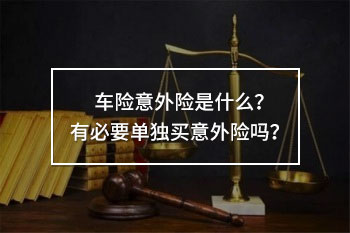 車險意外險