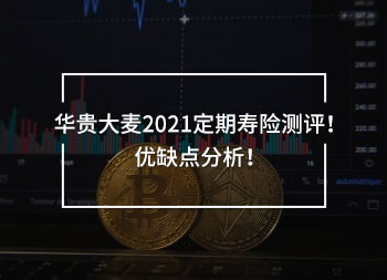 華貴大麥2021定期壽險測評！優(yōu)缺點分析！