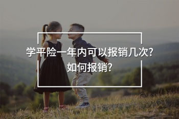 學(xué)平險一年內(nèi)可以報銷幾次