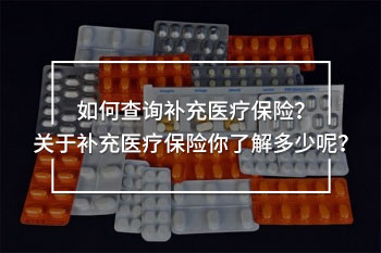 如何查詢補充醫(yī)療保險