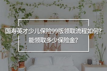 國壽英才少兒保險(xiǎn)99版領(lǐng)取流程如何？能領(lǐng)取多少保險(xiǎn)金？