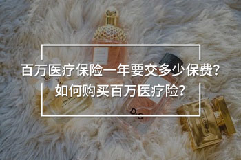 百萬醫(yī)療保險一年要交多少保費？如何購買百萬醫(yī)療險？