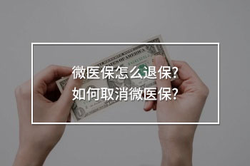 微醫(yī)保怎么退保