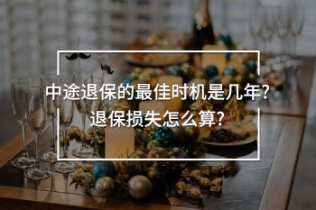 中途退保的最佳時機