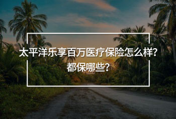 太平洋樂(lè)享百萬(wàn)醫(yī)療保險(xiǎn)怎么樣