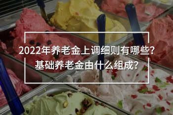 2022年養(yǎng)老金上調(diào)細(xì)則