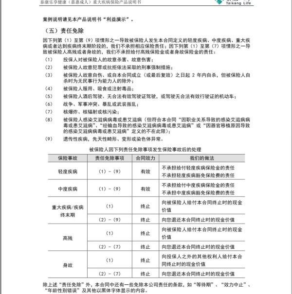 泰康樂享嘉惠少兒版條款是什么