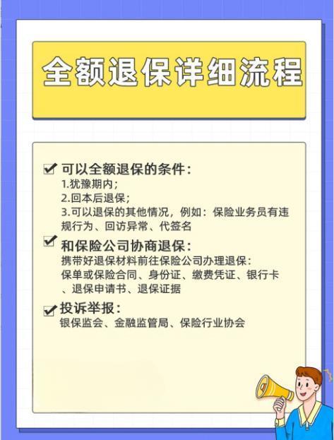 保單退保怎樣可以退全款？掌握這幾步，輕松拿回你的保費(fèi)