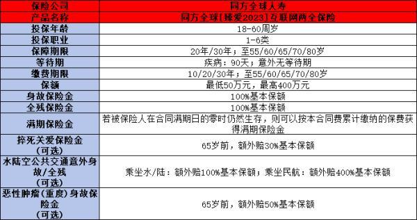 定期壽險排名