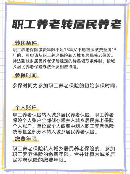 居民養(yǎng)老保險(xiǎn)轉(zhuǎn)職工養(yǎng)老保險(xiǎn)的條件