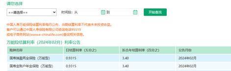 中國(guó)人壽萬能賬戶利率查詢流程是什么？附帶萬能賬戶最新利率排名