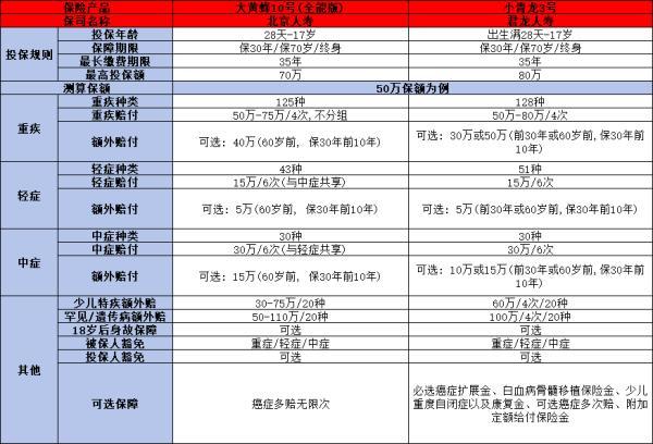 2024重疾險排名前十