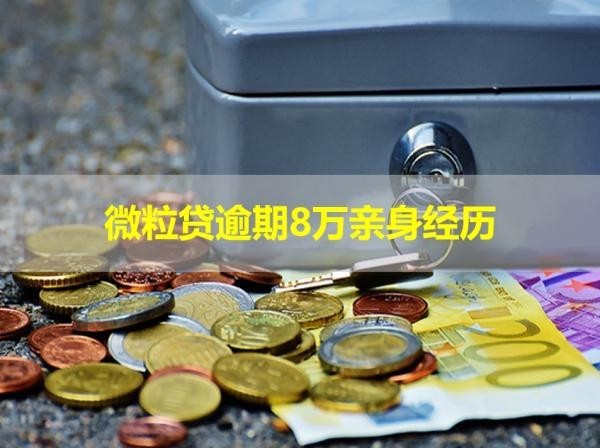 微粒貸逾期8萬親身經(jīng)歷，警惕！