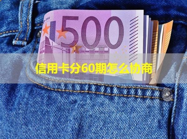 信用卡分60期怎么協(xié)商