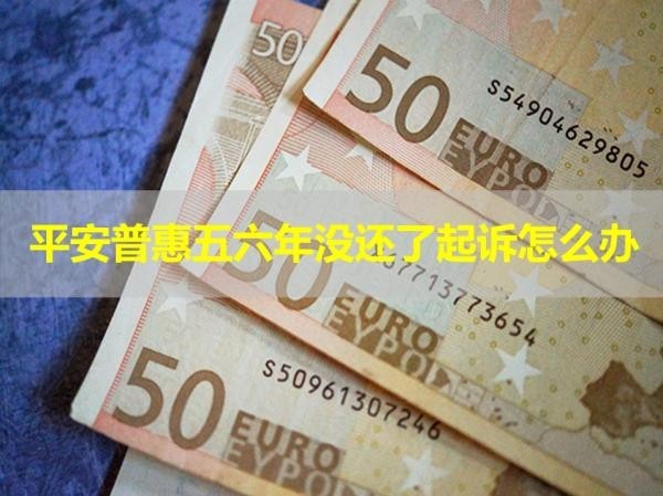 平安普惠五六年沒還了起訴怎么辦？可以這樣應(yīng)對