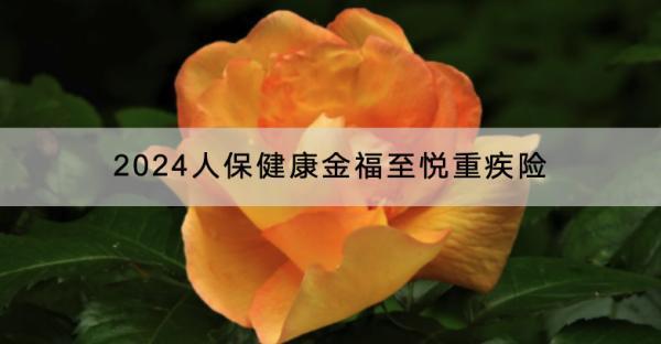 2024人保健康金福至悅重疾險投保規(guī)則是什么？保障哪些內(nèi)容？
