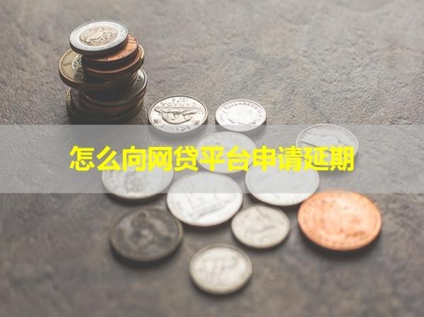 怎么向網(wǎng)貸平臺申請延期？詳細說明