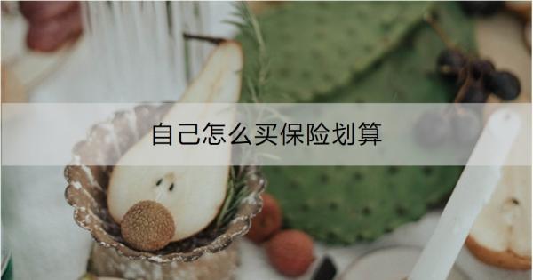 自己怎么買保險(xiǎn)劃算？注意這四點(diǎn)
