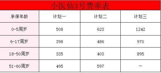 中國人壽小醫(yī)仙3號怎么樣