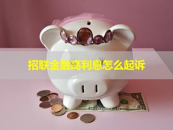 招聯(lián)金融高利息怎么起訴？詳細說明