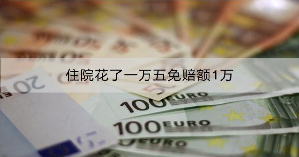 住院花了一萬五免賠額1萬包括社保報銷部分嗎？怎么報銷??？