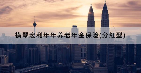 橫琴宏利年年養(yǎng)老年金保險(分紅型)條款介紹，收益有多少？
