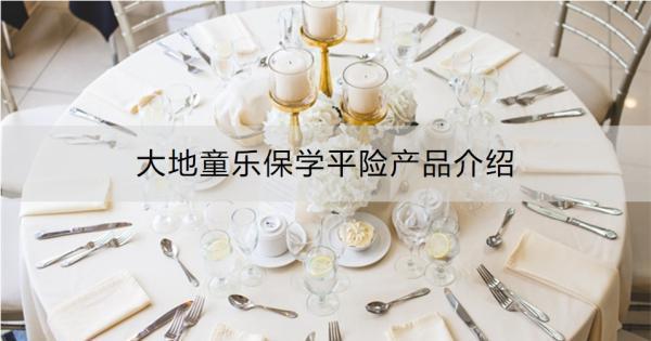 大地童樂(lè)保學(xué)平險(xiǎn)產(chǎn)品介紹，一文為你詳細(xì)解讀！
