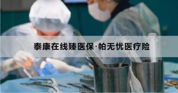 泰康在線臻醫(yī)?！づ翢o憂醫(yī)療險
