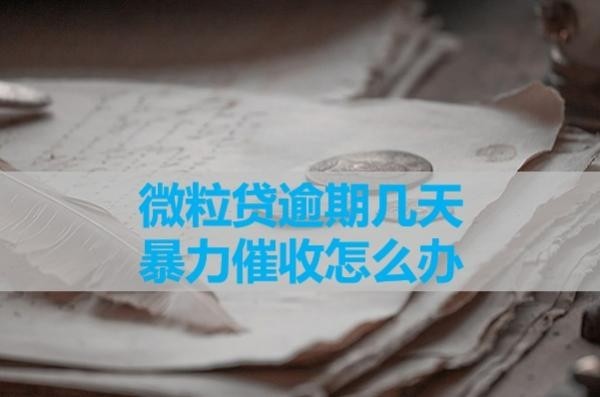 微粒貸逾期幾天暴力催收