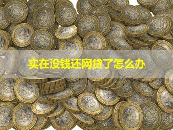 實(shí)在沒錢還網(wǎng)貸了怎么辦