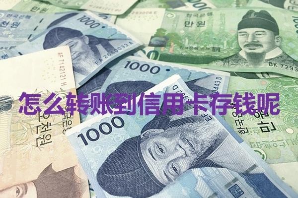怎么轉(zhuǎn)賬到信用卡存錢呢？四種方式