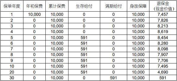 五年領·國壽盈年金(年交版)保險