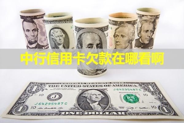 中行信用卡欠款在哪看??？三種方式