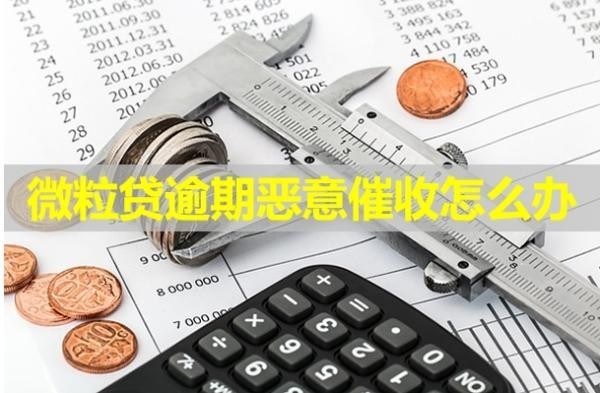 微粒貸逾期惡意催收怎么辦？積極處理！