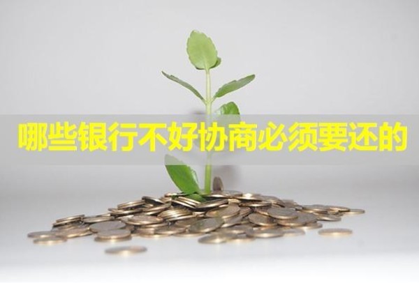 哪些銀行不好協(xié)商必須要還的