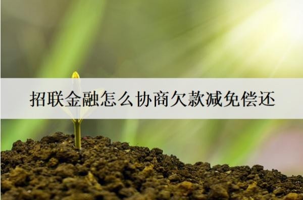 招聯(lián)金融怎么協(xié)商欠款減免償還？逾期有什么影響嗎？