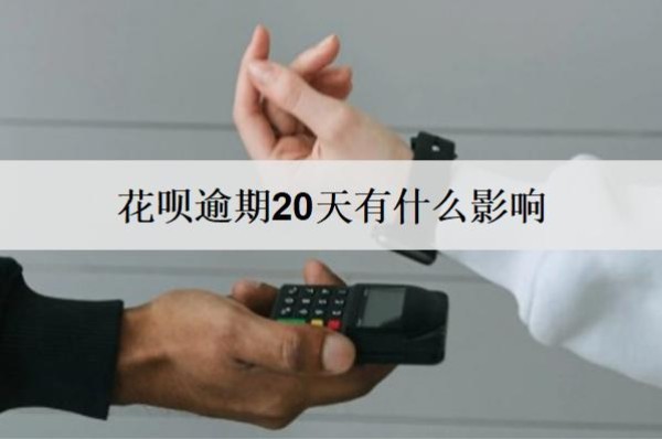 花唄逾期20天有什么影響？會被起訴嗎？
