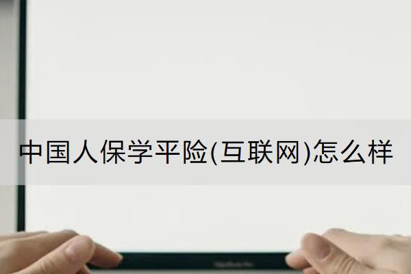 中國(guó)人保學(xué)平險(xiǎn)(互聯(lián)網(wǎng))怎么樣？保什么？