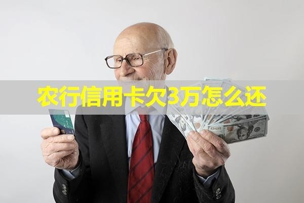 農(nóng)行信用卡欠3萬怎么還？一定要及時處理！